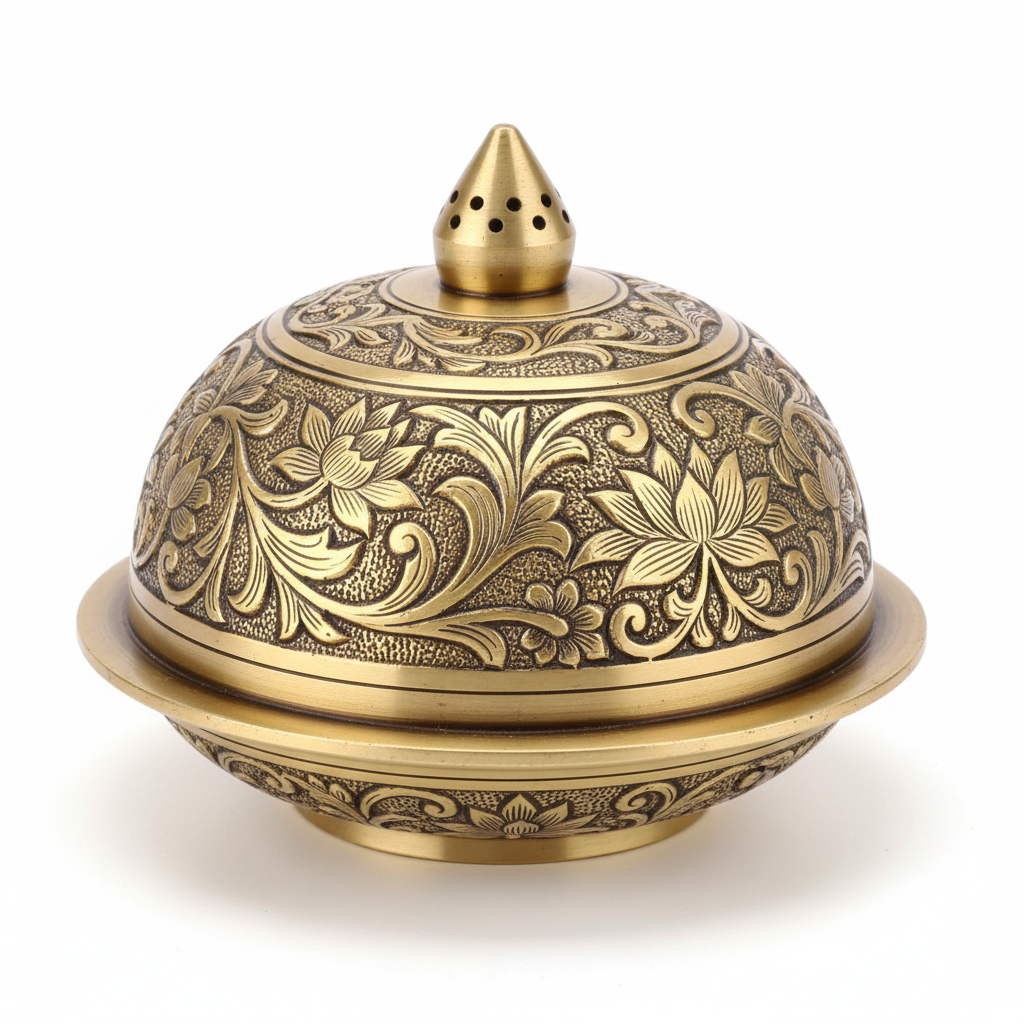 Brass Incense Cone Burner